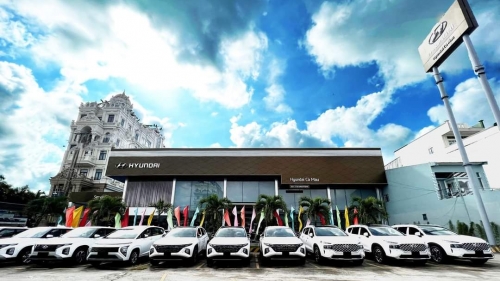Cà Mau: Đại lý Hyundai Cà Mau